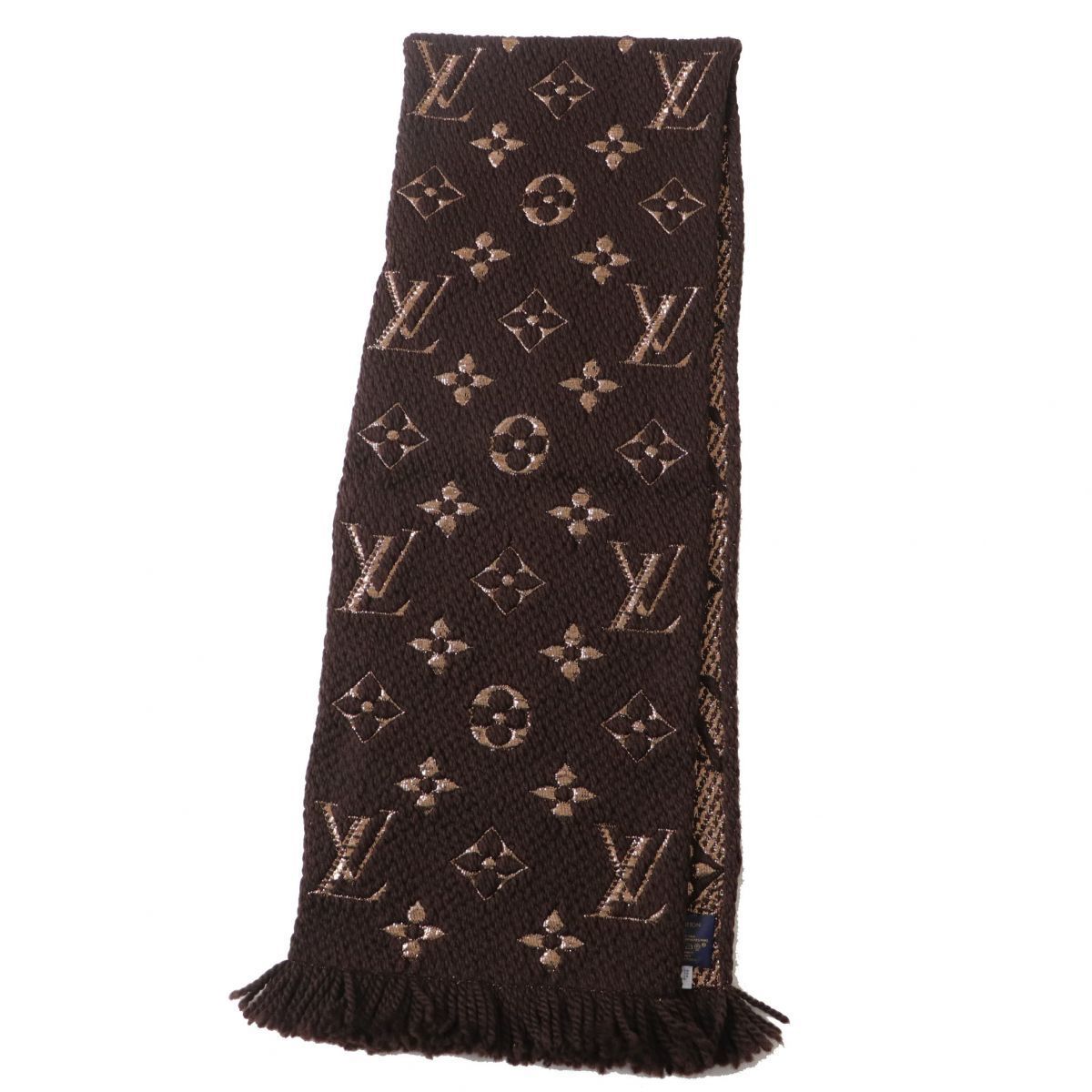週末sale開始】LOUIS VUITTONエシャルプ ロゴマニア マフラー matamed