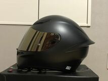 AGV K1 マットブラック Lサイズ(59-60cm) アジアンフィット　イリジウムゴールドシールド_画像3