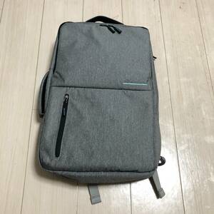 【未使用】ビアンキ Bianchi 3way デイパック チェレステ×グレー リュック バックパック ビジネスリュック JP183S3101GY（定価1.9万円）