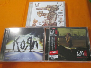 ♪♪♪コーン Korn 『 The Path Of Totality 』『 Untitled 』『 Korn III: Remember Who You Are 』♪♪♪