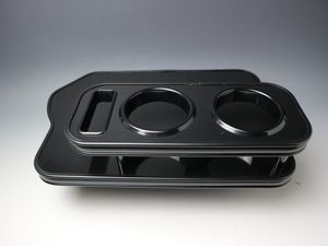 【限定品】N BOX JF3(17/9～） フロントテーブル 　ブラック　オールブラック　携帯左