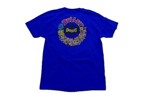 JB即決 SANTACRUZ サンタクルーズ SPEED WHEELS BULLET RIOT バレット ライオット Tシャツ VIVID BLUE ヴィヴィッドブルー XLサイズ 新品