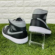 即決 ナイキ ウィメンズ エアジョーダン 1 NIKE AIR JORDAN 1 AJ1 ブラック ホワイト グレー 29.0cm 送料込み BQ6472-007_画像8