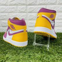 ナイキ エアジョーダン 1 レトロ ハイ OG ブラザーフッド NIKE AIR JORDAN 1 RETRO HIGH AJ1 メンズスニーカー 26.0cm 送料込 555088-706_画像8