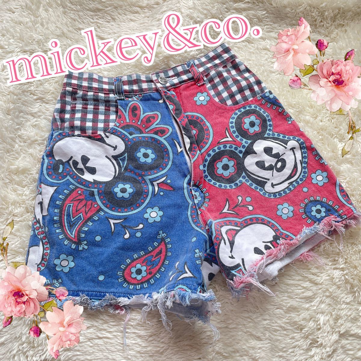 激レア90s アメリカ製 MICKEY TOOCUTE デニム ジャケット M