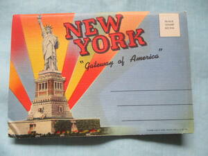 珍しい　アンティーク　ポストカード　ニューヨーク　18景　アメリカ　戦前