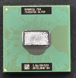 Intel Pentium M 750 SL7S9 1.867GHz FSB533 [1.86/2M/533] Dothan 478-pin Micro-FCPGA (Socket mPGA478C) (管:CA51