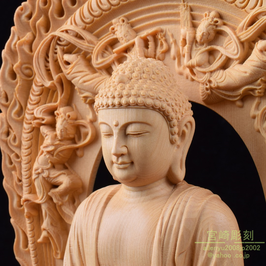 ヤフオク! -仏像 木彫 釈迦如来の中古品・新品・未使用品一覧
