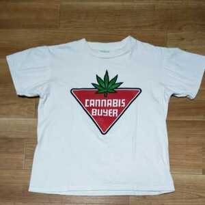 Rusta 半袖Tシャツ CANNABIS BUYER Mサイズ　送料込み