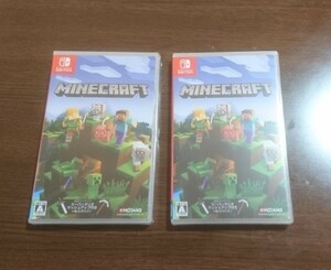 新品未開封 Nintendo Switch Minecraft 二個セット マインクラフト