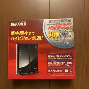 BUFFALO バッファロー製 無線LANBBルータ WZR-HP-G300NH