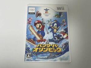 Wii ソフト マリオ＆ソニック AT バンクーバーオリンピック 【管理 10733】【B】