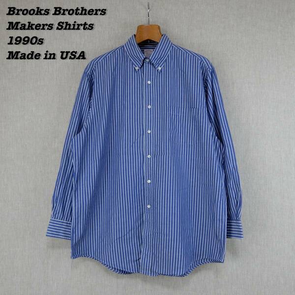 Brooks Brothers Makers B.D. Shirts Made in USA 16 1/2-3 BB35 ブルックスブラザーズ メーカーズ ボタンダウンシャツ アメリカ製