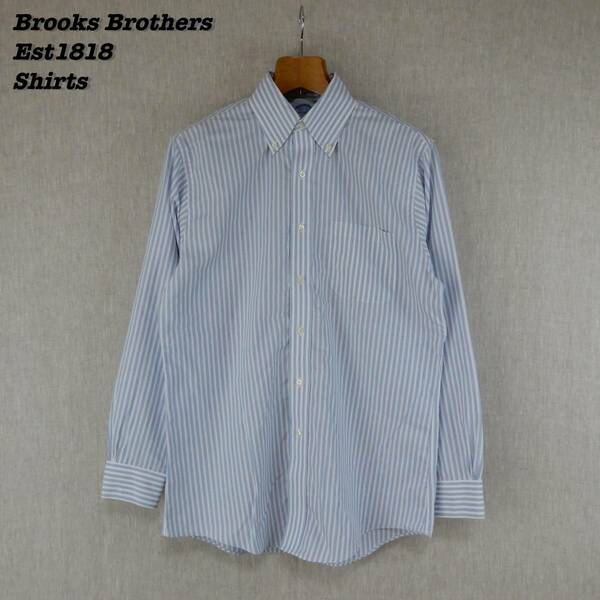 Brooks Brothers Est1818 B.D. Shirts 15 1/2-33 BB37 ブルックスブラザーズ ボタンダウンシャツ アメリカントラディショナル