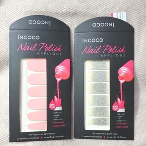 インココ INCOCO 貼るだけマニキュア ネイルシール 2枚セット