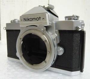 昭和レトロ 当時物 RETRO CAMERA NIKON ニコン 日本光学 フィルム カメラ 一眼レフ ボディ NIKOMAT FTN 前期 ニコマート ストロボシュー付