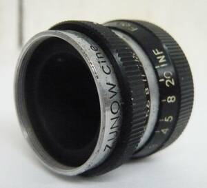  Showa Retro that time thing RETRO LENS ELMO Elmo lens D mount Zunow Cine 13mm/f1.9 Made in japan made in Japan 