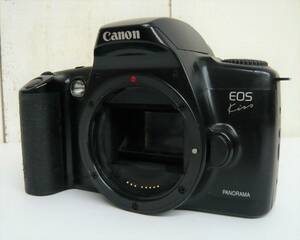 平成レトロ 当時物 RETRO CAMERA CANON キャノン フィルム カメラ 一眼レフ ボディ EOS Kiss ストラップ付 クラッシックカメラ