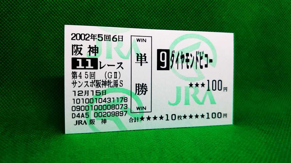 ファインモーション 2003年阪神牝馬ステークス 的中現地単勝馬券（¥10,000） - bvepl.com