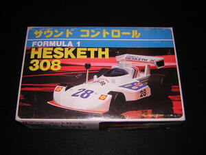  Showa Retro sound control FORMULA1 HESKETH 308 unopened goods radio-controller F1 F2 racing car rare article 