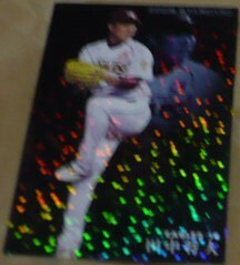 2009カルビープロ野球チップスカード第2弾S(TARスターCARD)9田中将大(東北楽天ゴールデンイーグルス)ヤンキース　ベースボールトレカ