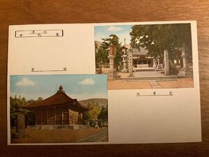 ■送料無料■ 信濃 善光寺 灯篭 神社 寺 宗教 長野県 信州 建築物 建物 絵葉書 写真 印刷物/くNAら/EE-9791