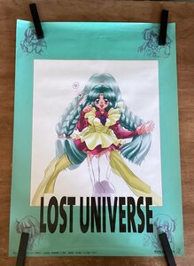 KK-2811■送料無料■ LOST UNIVERSE アニメ 漫画 ポスター 印刷物 レトロ アンティーク /くSUら