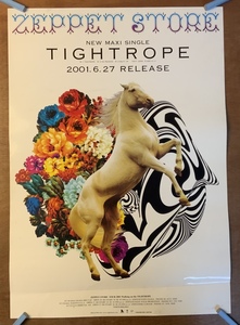 ■送料無料■ZEPPET STORE ゼペット・ストア バンド ロックバンド TIGHTROPE 音楽 ポスター CD 印刷物 アンティーク /くKAら/KK-1836