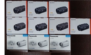 新品未開封 SONY ソニー FDR-AX45 AX-60 HC-V480MS ビデオカメラ パナソニック Panasonic