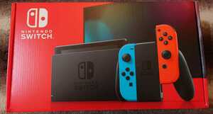 【新品未開封】Nintendo Switch 本体 (ニンテンドースイッチ) Joy-Con(L) ネオンブルー/(R) ネオンレッド 