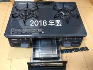 パロマ ガスコンロ ガステーブル 都市ガス IC-N86B-R 2018年製