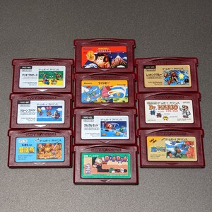 ゲームボーイアドバンス ファミコンミニ シリーズ第二弾セット