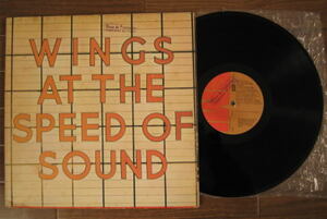 ベネズエラ盤プロモ Wings At The Speed Of Sound 見開きジャケット