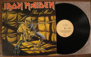 ベネズエラ盤 初回ミススペル版 IRON MAIDEN / Piece Of Mind