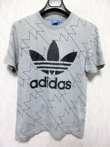  Adidas Originals футболка короткий рукав Logo to зеркальный .iyu мужской XS серый yg790