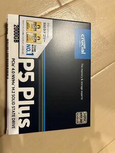 新品未開封　crucial P5 Plus CT2000P5PSSD8JP PCI Express 4.0 NVMe M.2 SSD 2TB PS5対応　増設