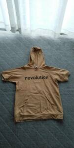 aro art&revolution organization 半袖　スウェットパーカー M 茶色　Beams ビームス　00年代ストリート　ヴィンテージ　ビンテージ　古着