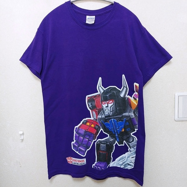 TRANSFORMERS BATTLE TACTICS　トランスフォーマー　DeNA　ディーエヌエー　Tシャツ　アニメ　企業もの　ノベルティ　　220504-02