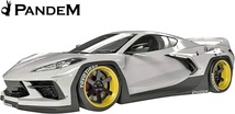 【M’s】 Chevrolet C8 Corvette (2020y-) PANDEM リアウイング ／／ パンデム FRP 未塗装 エアロパーツ ウイング シボレー コルベット_画像6