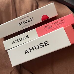amuse リップ ティント ソフトクリームチーク