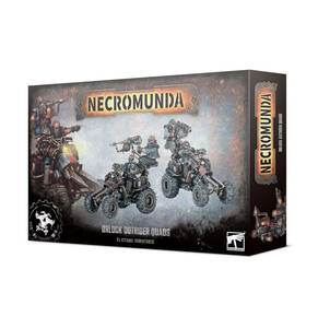 送料無料 新品 ネクロムンダ オーロック アウトライダー クアッド ウォーハンマー 40000 / Necromunda: Orlock Outrider Quads