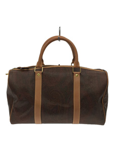 ETRO ◆ Boston bag / PVC / BRW / Paisley / Handbag / Bag / Bag / Old /, fashion, ladies' bag, Boston bag