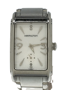HAMILTON ◆ Quartz watch / analog / stainless steel / WHT / SLV / Ardmore / H1141111, Ladies watch, Analog (quartz type), others