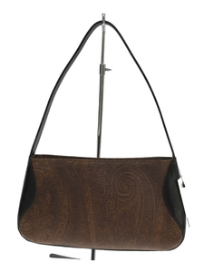 ETRO ◆ Handbag / Leather / BRW / Paisley, ladies' bag, Handbag, others