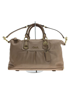 COACH ◆ Handbag / Single color leather /-/ Pink / F15447 / Coach, ladies' bag, Handbag, others