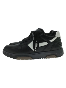 OFF-WHITE◆OUT OF OFFICE CALF LEATHER/スニーカー/40/ブラック/レザー/OMIR21-1042//ローカット