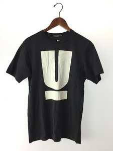 UNDERCOVER◆Tシャツ/M/コットン/ブラック/Uロゴ