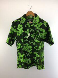 Dress hippy◆HIBISCUS USA S/S SHIRT/アロハシャツ/M/コットン/グリーン