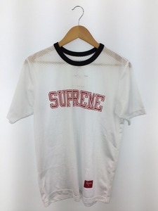 Supreme◆Tシャツ/S/ポリエステル/WHT