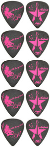  prompt decision * new goods * free shipping ARIA PROII P-FAIRY06/BKPK/10 pieces set sun-go*. 10 storm beautiful .SHOW-YA signature guitar pick / mail service 